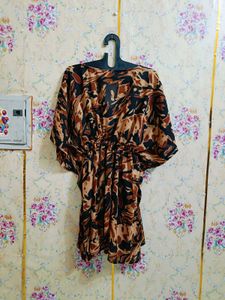 🇳🇿💫🎀Stylish Animal Print Mini Dress