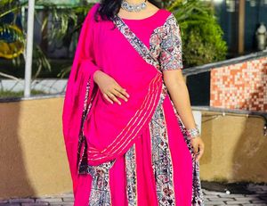 Navratri saleeee💥💥  Pink Ethnic lehenga set