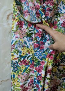 Floral Print Crepe Bodycon Dress