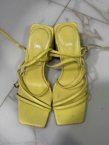 Zara Butter Yellow Heel