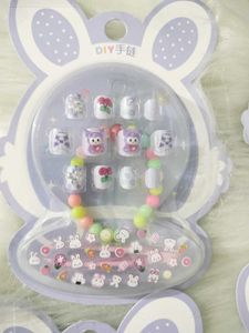 Any 2 Cute Press-On Nails &amp; Bracelet Set