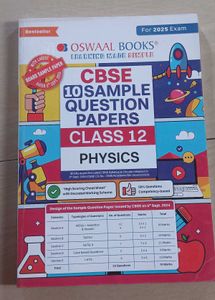 Oswaal CBSE Class 12 Sample Papers (3 Books)