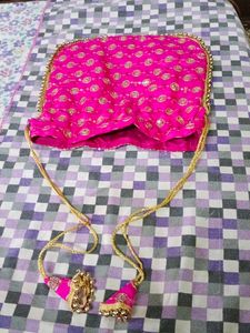 Designer Pink Embroidered kit