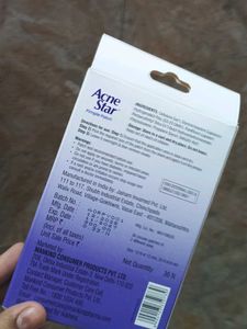 Acne Star Skincare Set with Travel Bag