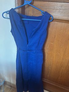 Blue Sleeveless Dress