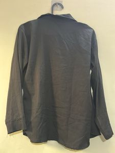 Classic Black Button-Up Shirt