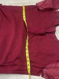 Elegant maroon pakistani Kurta Set