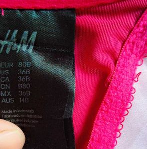 Lace H&amp;m Bra and thong set