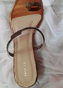 Mochi Bronze Heels