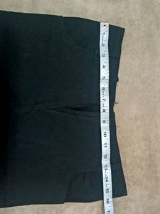 Black Cotton Trouser
