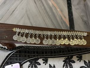Oxidised choker chain