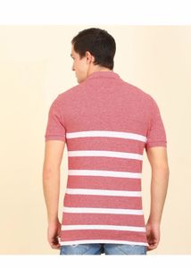 U.S. Polo Assn. pink Striped  Shirt