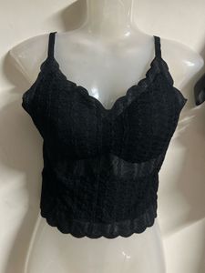 Lace Bralette Crop Top