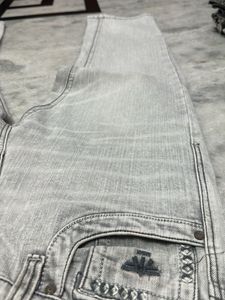 Stylish Light Grey Denim Jeans
