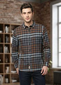 Men's Plaid Long Sleeve Shirt