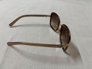 Gold Shaded Women Oversized Sunglasses