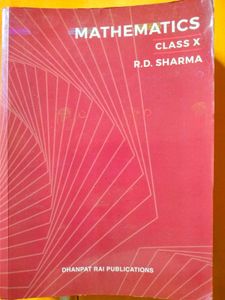 Mathematics Class X - R.D. Sharma