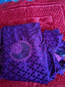 Beautiful Embroidered Saree