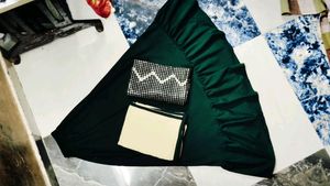 Semi Stitched Kurta Sharara And Duppta