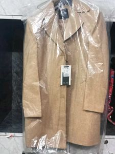 Elegant Beige Trench Coat