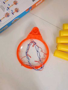 Adjustable Basketball Toy 2 rings broken