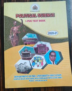 Political Science I-PUC Textbook
