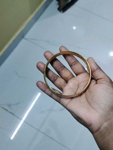 Elegant Gold &amp; Silver Tone men kada😍