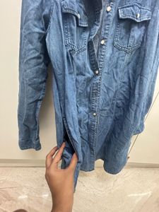 Denim Shirt Dress