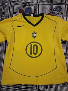 Brazil Football T-Shirt #10
