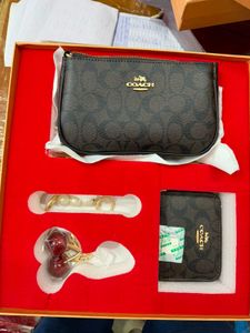 Coach Gift Set - Wristlet & Wallet