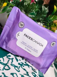 FACESCANADA Fresh Clean Glow Makeup Remover Wipes