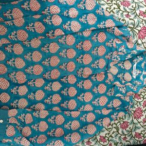 Cottonworld Blockprint Shirt Dress