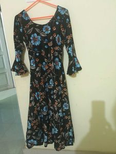 Floral Print Midi Dress