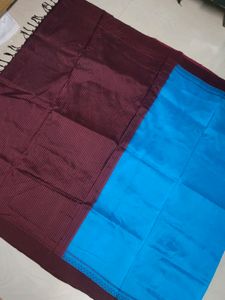 Sky Blue Colour Saree