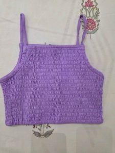 purple beach top