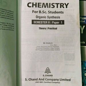 Chemistry Books for B.Sc. Students