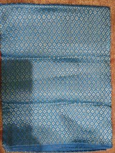 Beautiful Purple and Teal blouse material