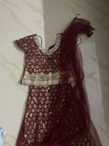 Elegant Embroidered Lehenga Choli Set