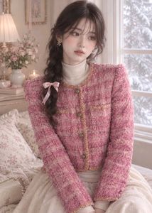 👛Korean tweed coat