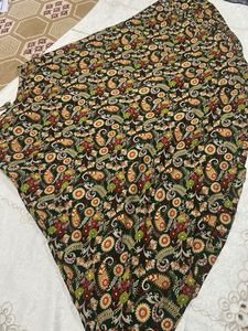 Stylish Printed Ethnic lahenga blause full gher
