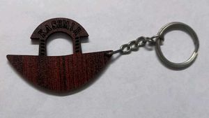 Handcrafted Wooden Keychains (Set of 4) 🏔️✨