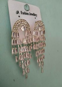 Sparkling Chandelier Earrings