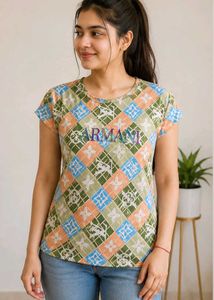 ARMANI Graphic Print T-Shirt