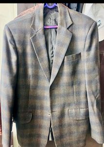Raymonds Men's Plaid Blazer