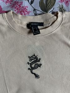 Forever 21 Dragon Graphic Tee