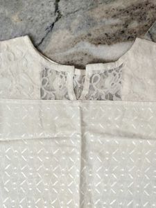 Elegant White Kurta