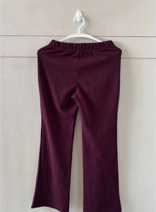 purple Flared Pants