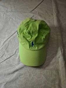 Lime Green Polo Cap