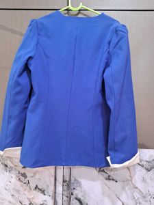 Stylish Blue Blazer for Women