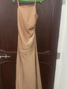 Elegant Ruched Maxi Dress